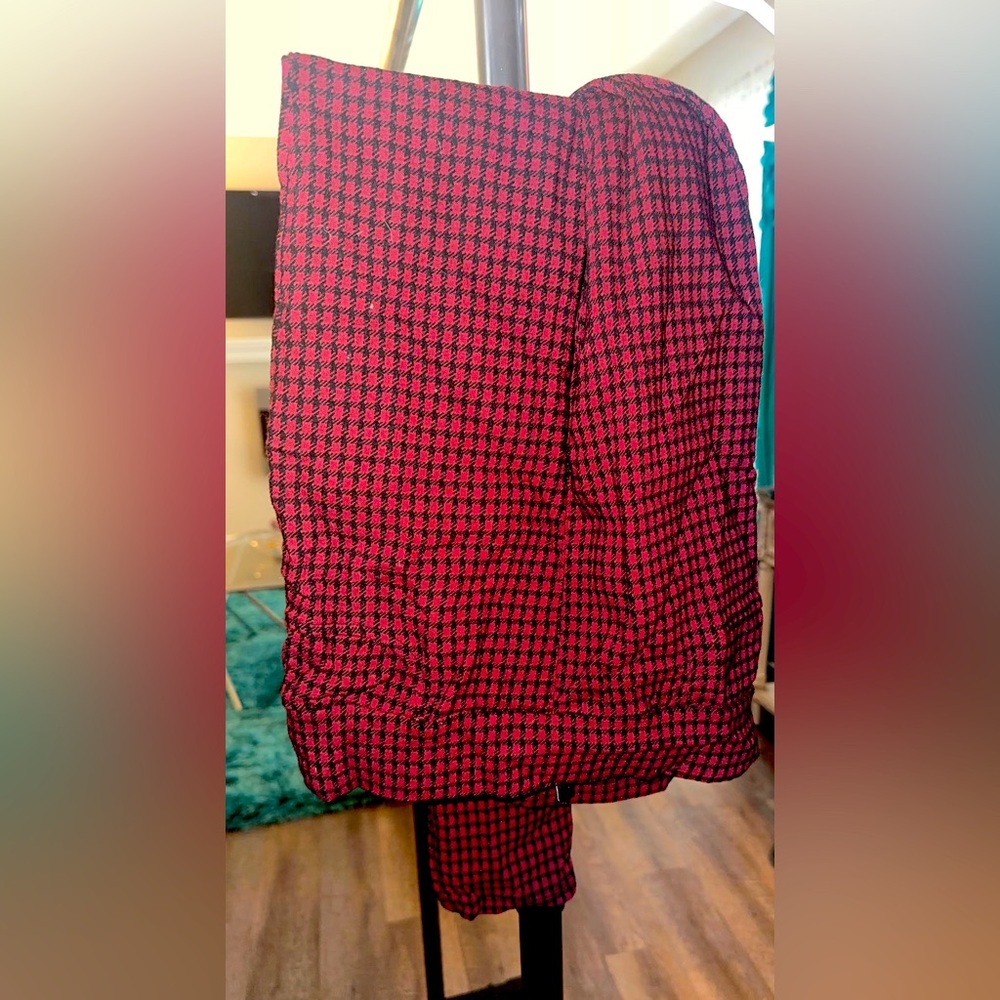 Iris Black & Red Pants